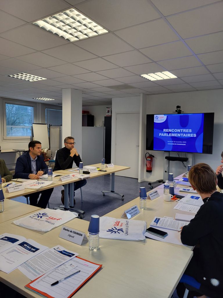 Rencontre réunissant les parlementaires de la Marne et les représentants de l'UDAF